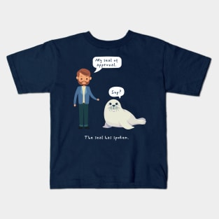 Seal of approval Kids T-Shirt